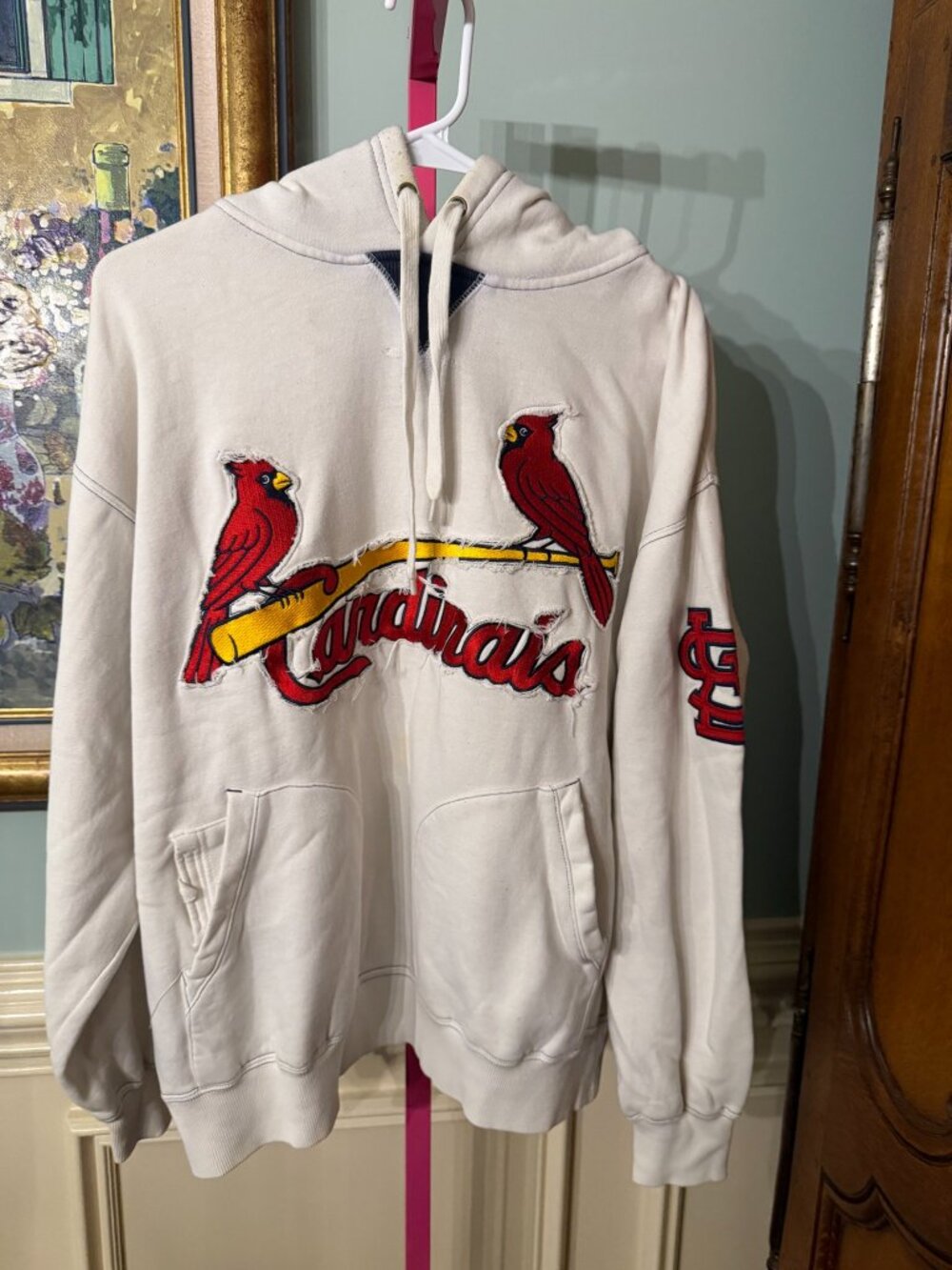 Vintage Majestic St. Louis Cardinals Hoodie L/XL